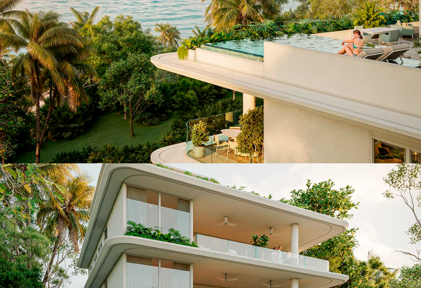 Al Mar Residences piscina y vistas